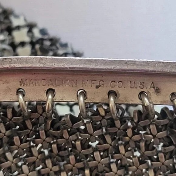 Vintage Mandalian Mesh Purse - Picture 9 of 14